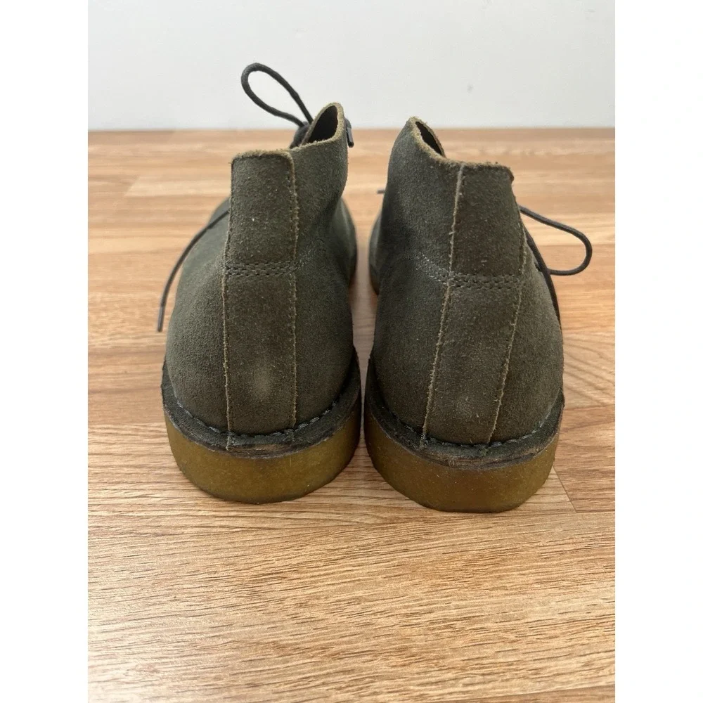 Banana Republic Brendt Chukka Boots Olive Green‎ Men's Size 10.5